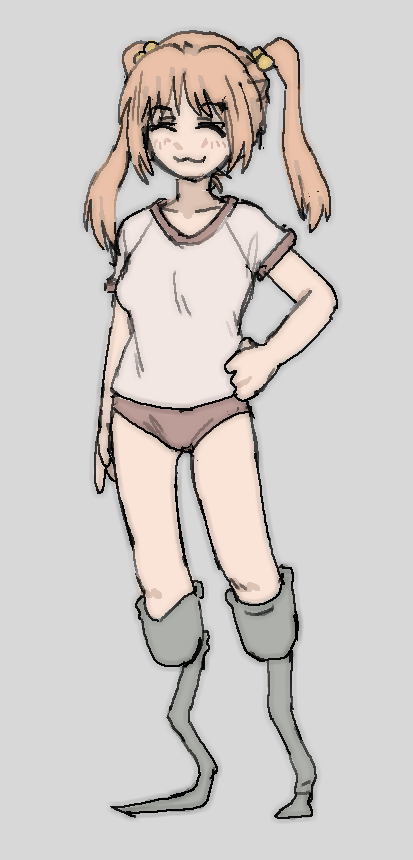 superbusyyou's tweet photo. A sketch of my wife emi from katawa shoujo made by @pantsu_ripper https://t.co/e4PewKpbW0