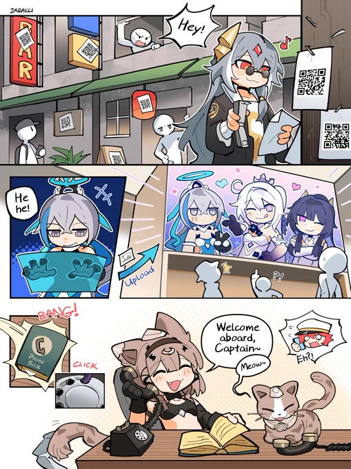 The Act of Letting the World Know Honkai Impact 3
A publicity campaign is a cakewalk to me!

Kudos to Captain @herrscherofsex for the amazing fanwork!

#Honkai6thAnniv
#HonkaiImpact3 
