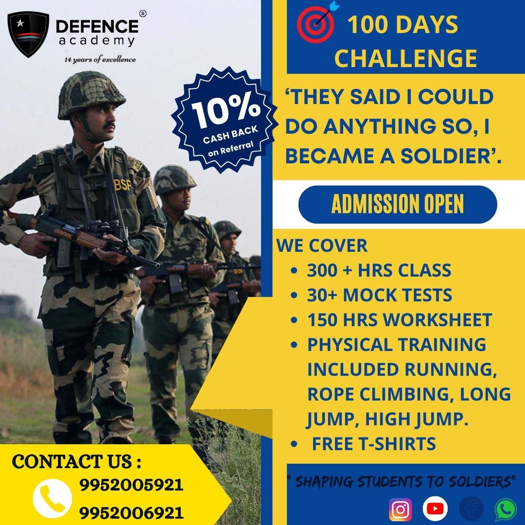 Surendren_A's tweet photo. Excellence defined in 100 Days! Proudly coaching SSC-FD aspirants at our renowned Defence Academy. Join us as we propel you towards your dream of serving the nation. 🇮🇳 #SSC_FDChallenge #defenceacademychennai #DefenceAcademyCoaching #AcademicExcellence" https://t.co/HQZsw4b0i9