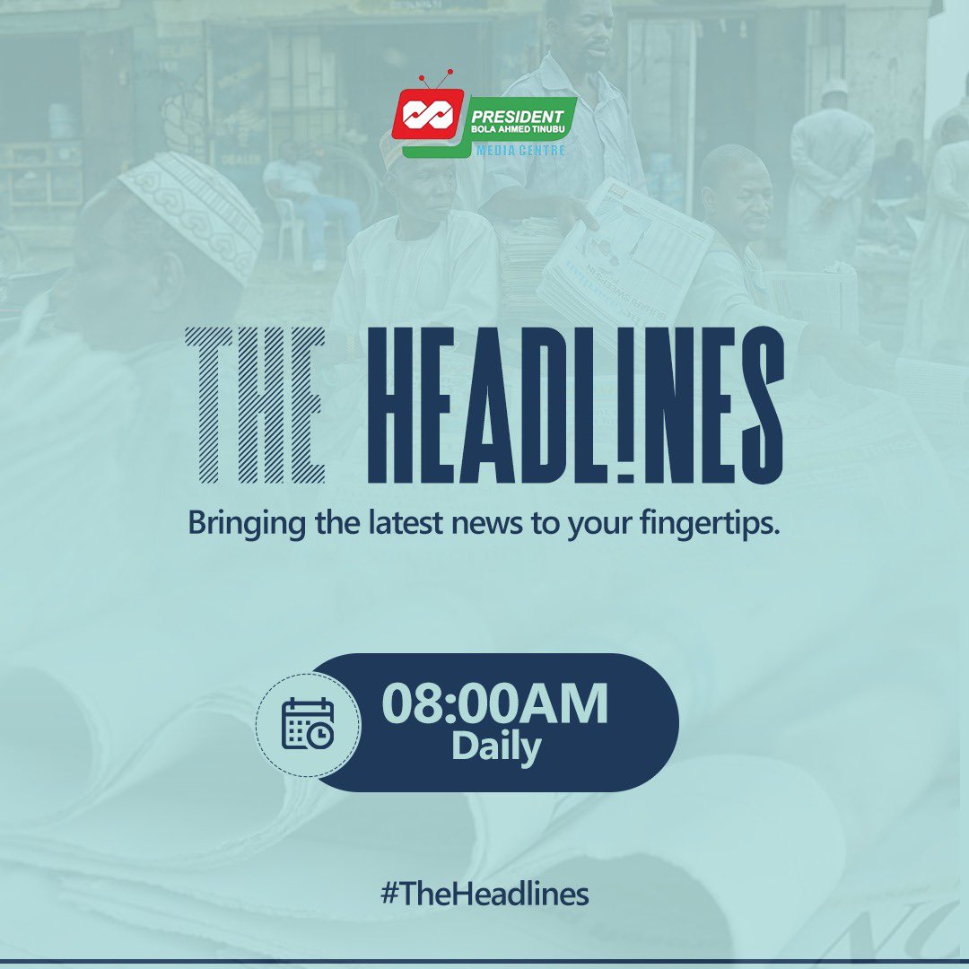 PBATMediaCentre's tweet photo. #TheHeadlines https://t.co/L4C2Gqi8zx