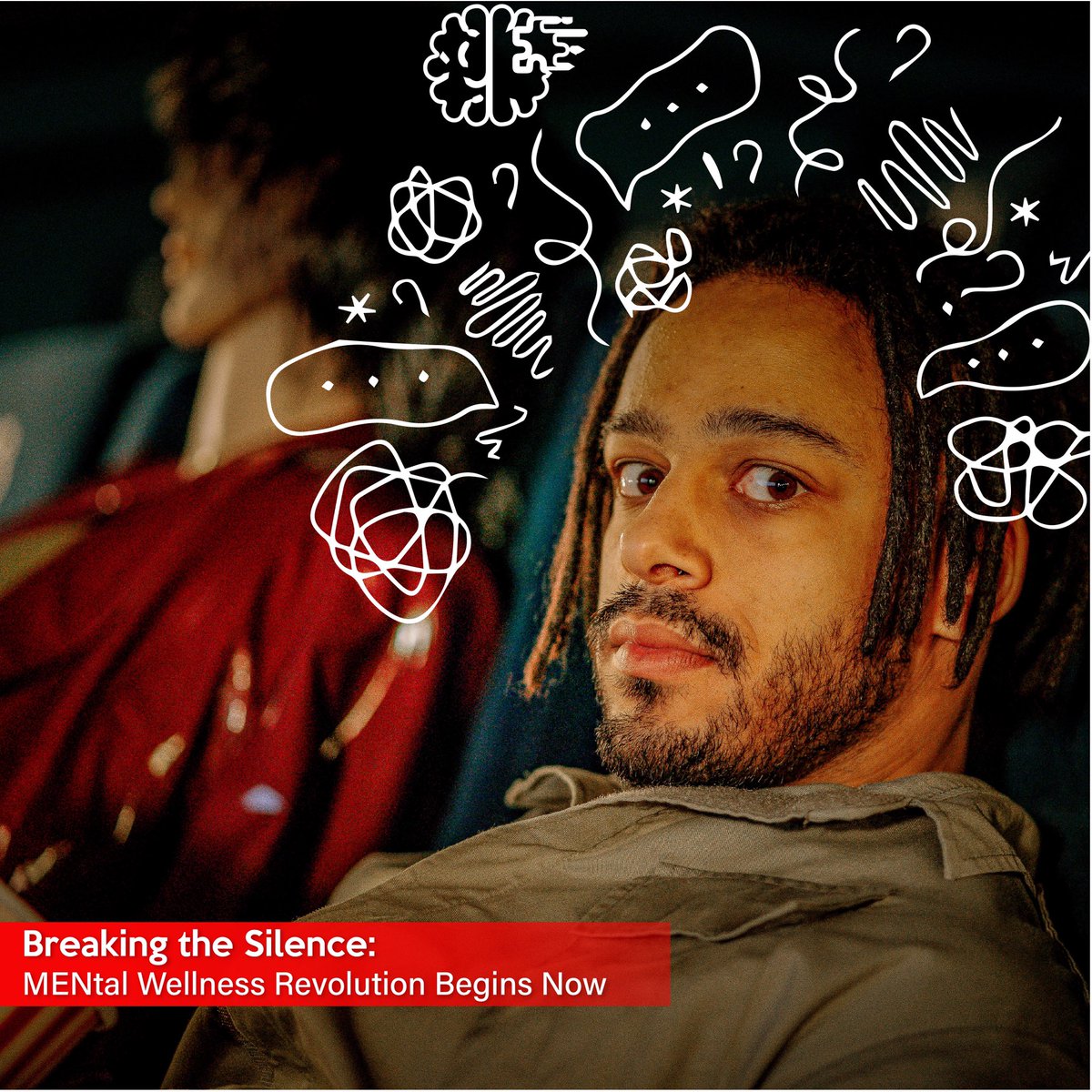 The revolution begins Now!!
#MENtalWellnessBreakingTheSilence