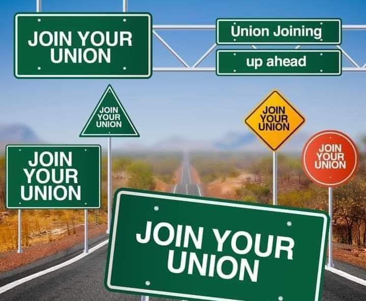 The best PPE you'll ever have..
Join your union...