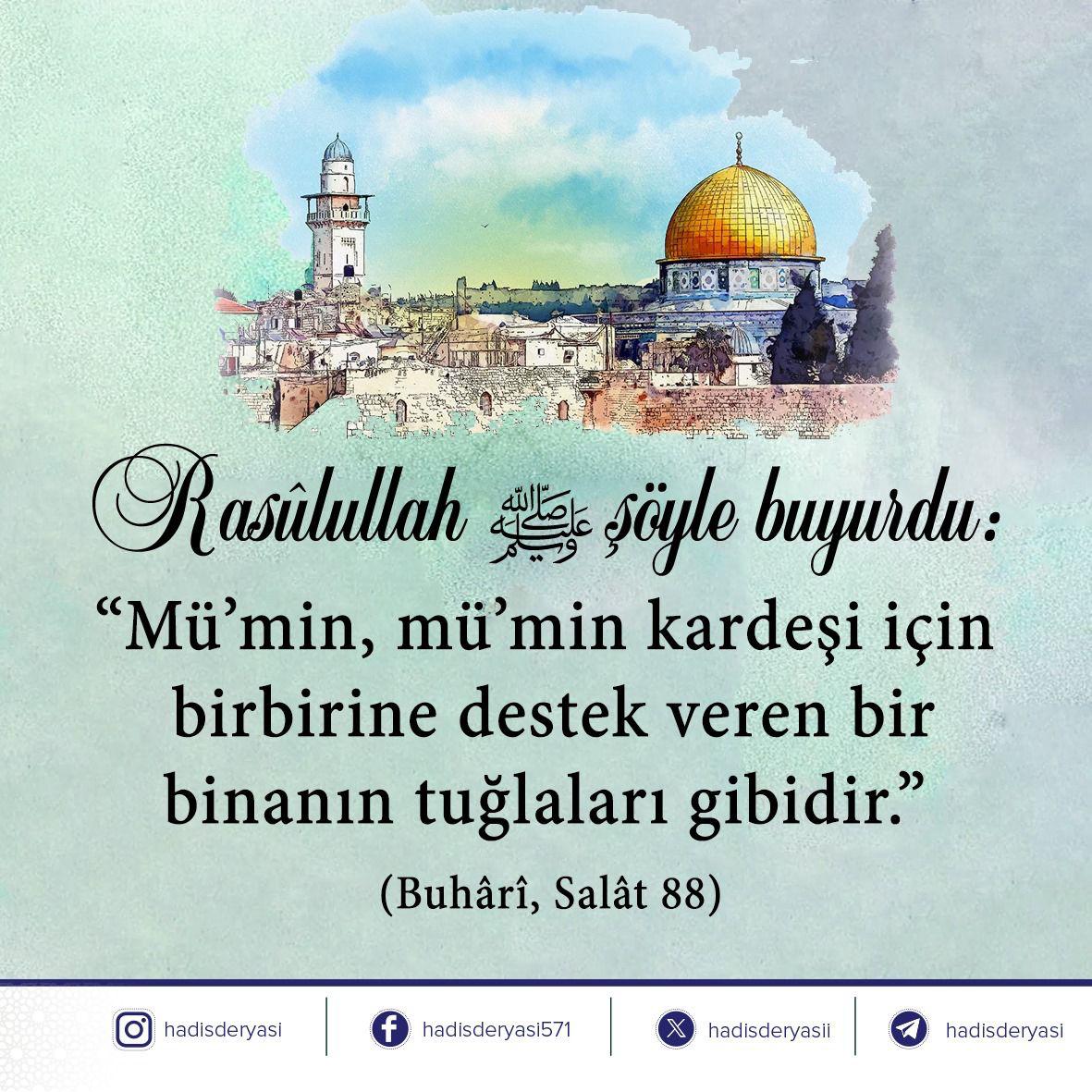 Kudüs coğrafi degil imanı meseledir...