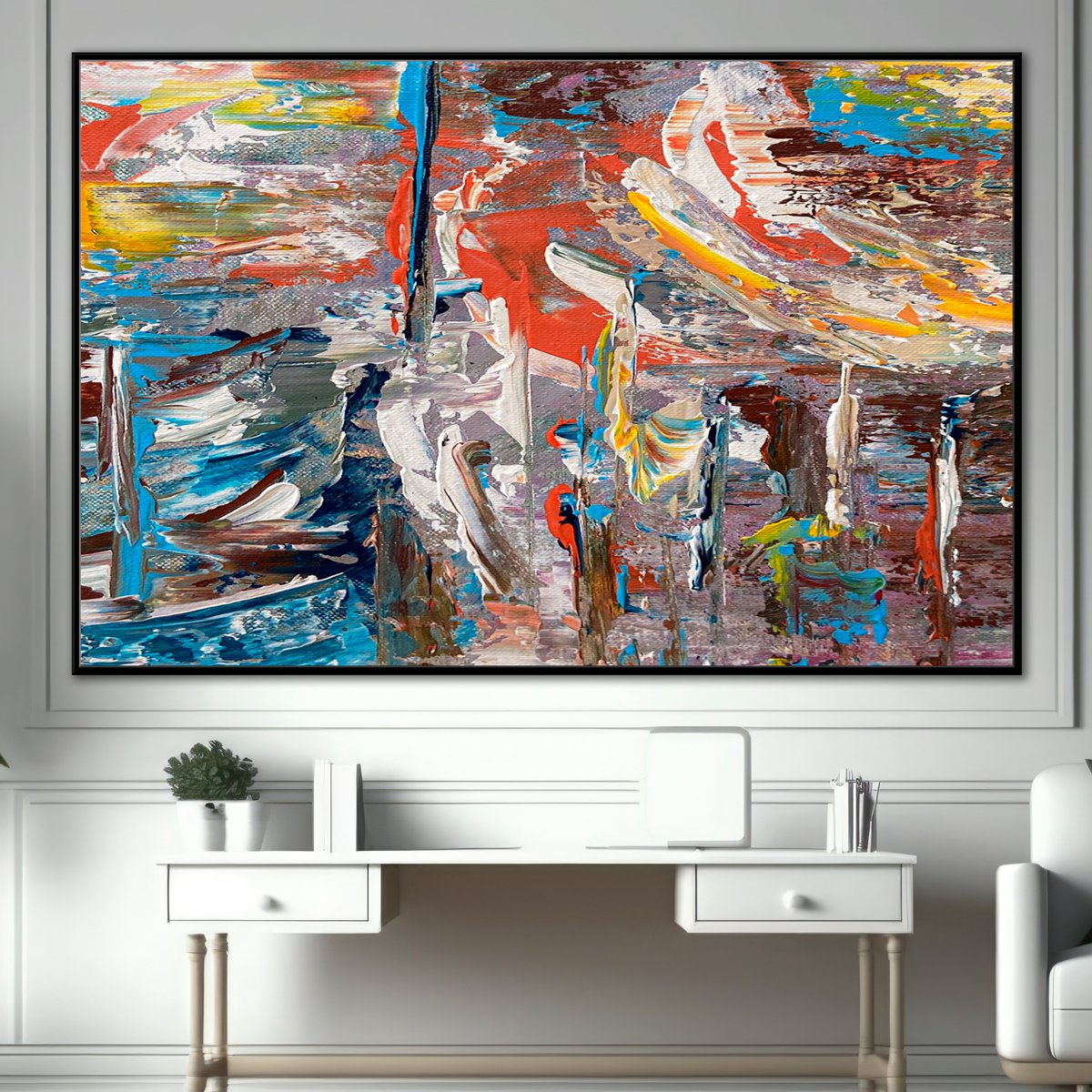Krivaarthouse's tweet photo. Stunning handmade multicolor brush strokes stretched canvas wall art, perfect for wall decor
FREE Global Shipping Available, Purchase Here
https://t.co/FwGzJFvtBO
#multicolorart #brushstrokes #stretchedcanvas #canvaspainting #canvaswallart #abstractpainting #ArtistOnTwitter https://t.co/NsKBRDDFdn