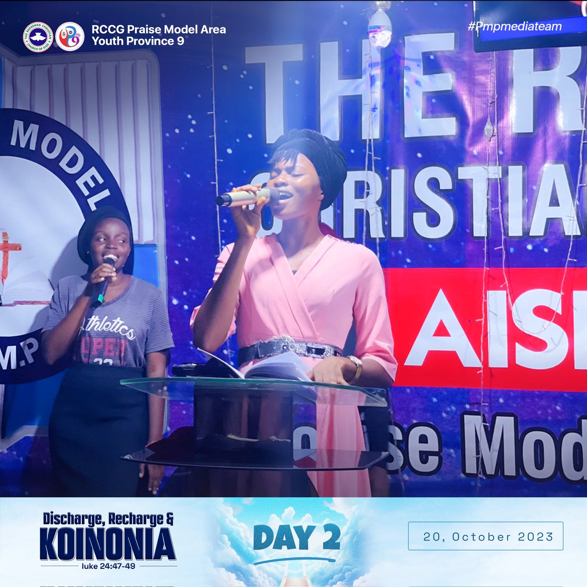 RCCGPMP's tweet photo. Pictorial Exerts from Day 2 of #workersretreat tagged Discharge, Recharge and Koinonia 🤗.
#day1 #workersretreat #workers #discharge #recharge #koinonia #rccgpmp #rccgworldwide #rccg https://t.co/iRXHh3FJre