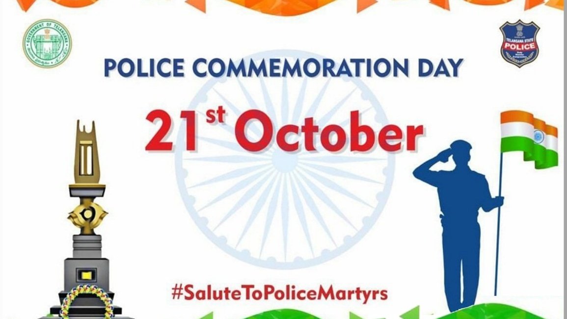 BORN4WIN's tweet image. 👮 #PoliceCommemorationDay 👮 is observed on #October21st every year to pay homage to the Police Martyrs.

The day commemorates supreme sacrifices of ten policemen while defending borders with China in 1959.

The Police Commemoration Day parade is being held since 2012.