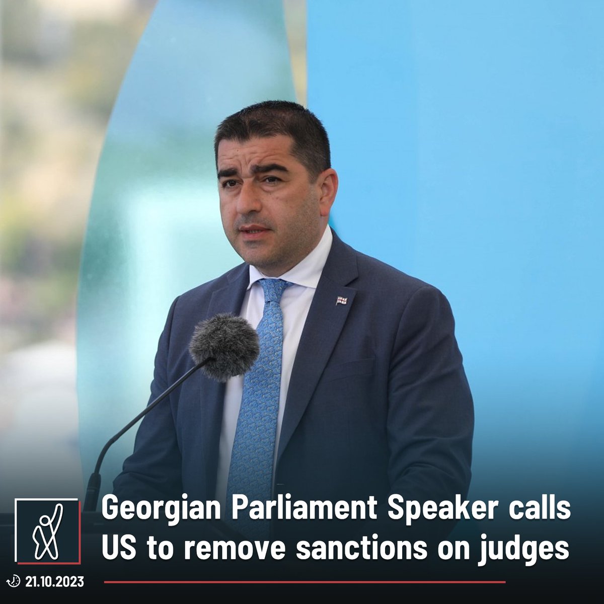 'Seven months have passed since visa restrictions were imposed on judges, one month since certain sanctions were imposed on Otar Partskhaladze, no evidence has been presented in any case. I think there are no more questions and evidence in this regard. The only question left is…