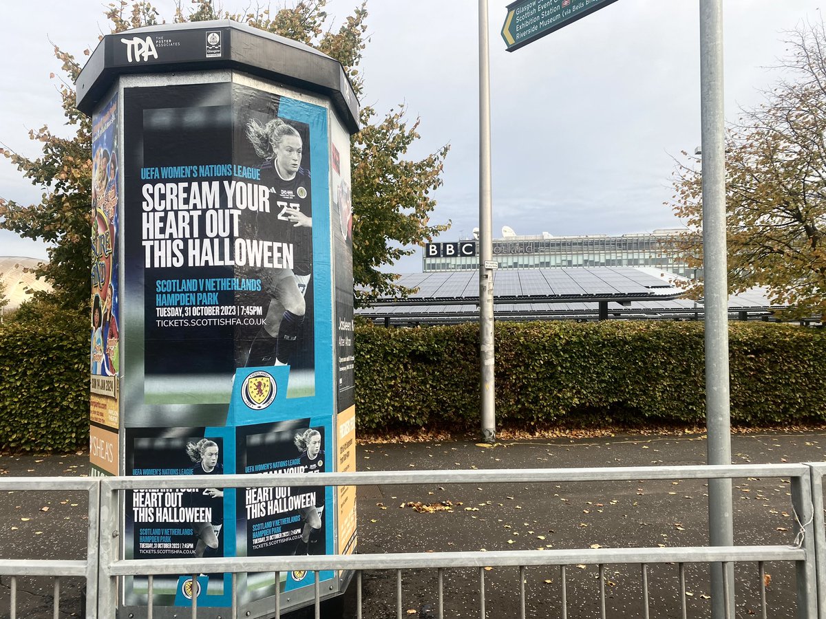 TPAposters's tweet image. SCREAM YOUR HEART OUT THIS HALLOWEEN 👻 
@WEURO @ScotlandNT 
Scotland v Netherlands 
@HampdenPark 
31st Oct 2023 🎃

#tpa #sfa #uefa #scotland #scotlandvnetherlands #womensnationsleague #nationsleague #halloween #hampden #hampden