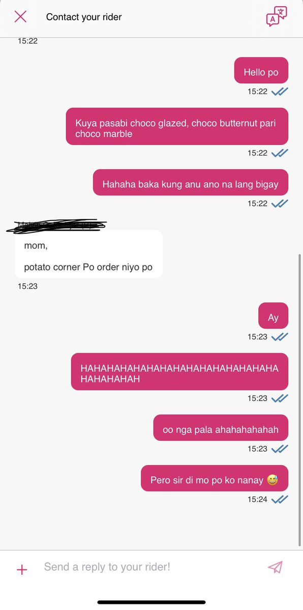 Patawad na kuya!!Dunkin donut nasa utak ko. Naging nanay niya tuloy ako ng di oras 🥲🤣