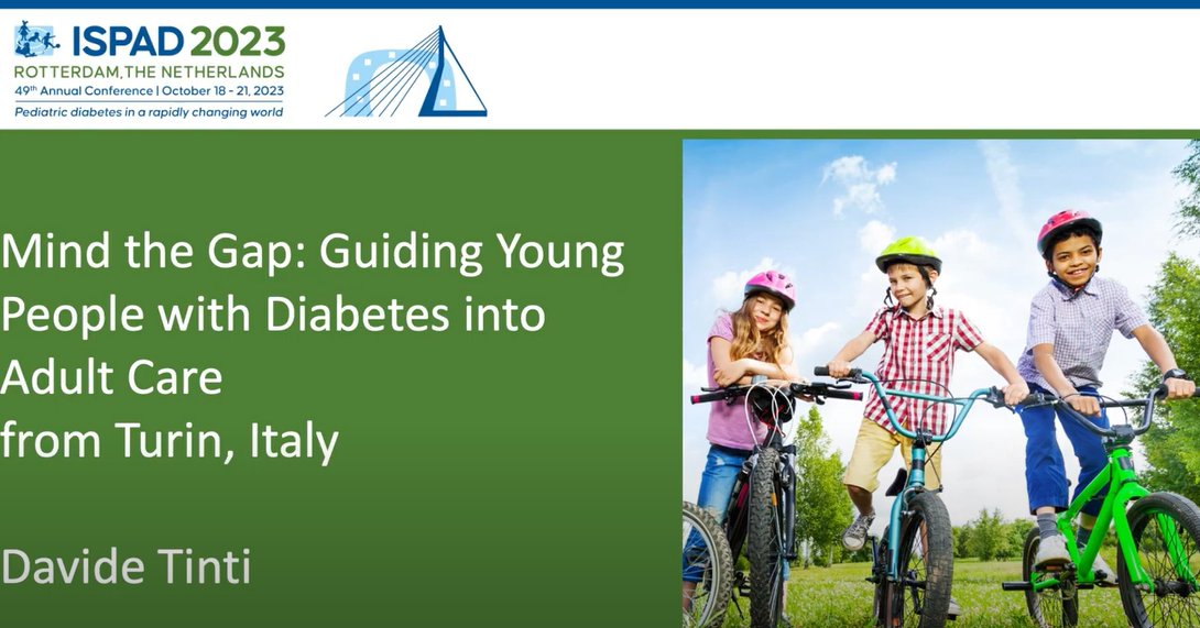 ✍️ The Workshop: 'Mind the Gap: Guiding Young People with Diabetes into Adult Care' will start at 10:15 in the Jurriaanse Zaal / Session Hall 3. Speaker Davide Tinti (Italy) explains what the Workshop is about in this video: loom.ly/qOnbq3E See you there! #ISPAD2023