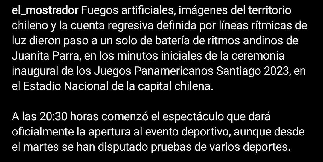 Santiago 2023: comenzó la cuenta regresiva