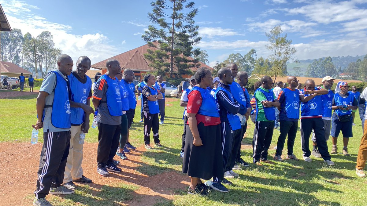 kabuniversity's tweet photo. The team from @kabuniversity community participating in a walk this morning where the Chief walker was the Vice Chancellor Prof. @jckwesiga
The Convocation Marathon was a launch for a minibus fundraiser.
#ConvocationAtKAB https://t.co/hdsakRWaI3
