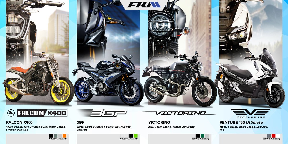 FKMmotorcyclePH's tweet photo. FKM Motorcycle Philippines
Confident in every Ride https://t.co/mLiPE4CmXy