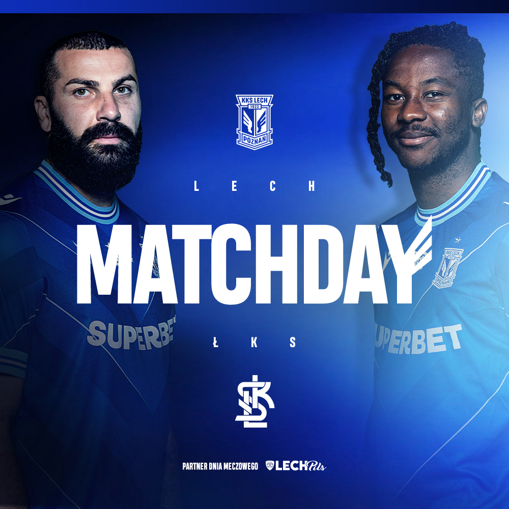 LechPoznan's tweet photo. ⚽️ Dzień meczowy
🏆 PKO BP Ekstraklasa
🆚 ŁKS Łódź
🕗 20:00  
🏟 Enea Stadion
🎫 https://t.co/eM2LbJhDfR
📺 CANAL+Sport, CANAL+online (oferta: https://t.co/uVD3W4O1Vn)
🖥 https://t.co/7cpkKSFwYc 
💰 https://t.co/7jOSv5f4cW
#⃣ #LPOŁKS 

Po wygraną! 🔵⚪️ https://t.co/xbt0cKlCbY
