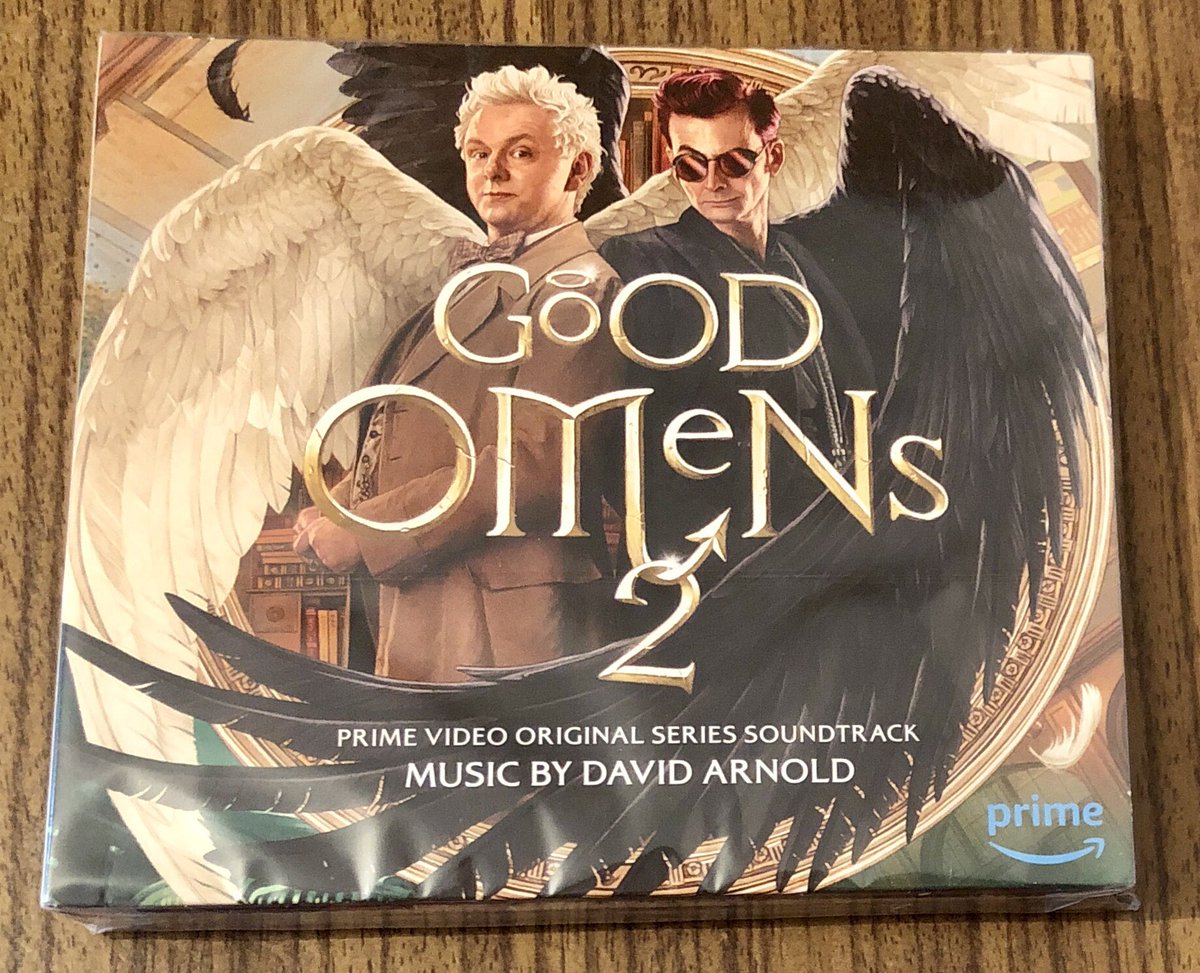 AdamKrysinski's tweet image. Just arrived! 👼🏻🖤 An amazing 2-CDs soundtrack from #GoodOmens TV-series composed by one of my very few musical heroes #DavidArnold 🎼 Now the only thing left is to get this signed. 🙏🏻 See you soon Maestro at „Lafayette London” ❤️

@DavidGArnold @GoodOmensPrime @SilvaScreen