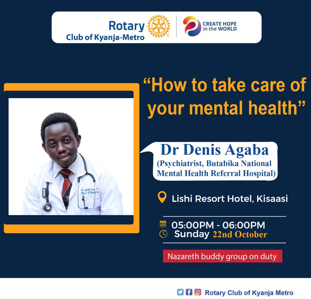 wundecarol's tweet image. Make a date with us tomorrow as we learn more about the how to take care of our mental health. As @ClubKyanja  we shall be glad to host you . See you all 😘🥰
#RCKyanjaMetroMeetsUp