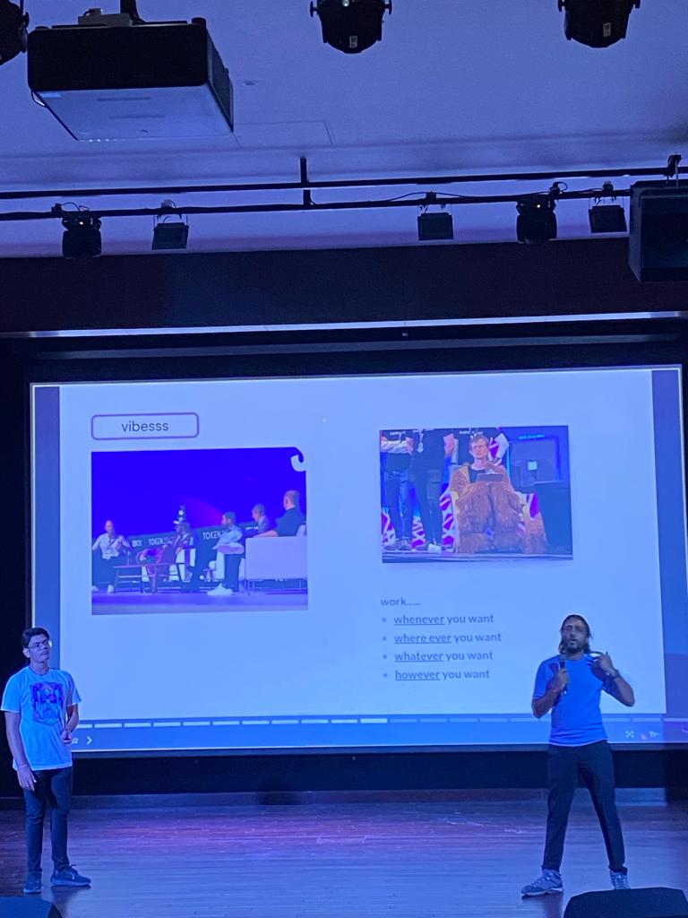 dinisha_agarwal's tweet photo. Here @pushprotocol Billion Reasons to Build at @Jaipur_Manipal.
A great set up by @aditya__exe and team @gdscmuj ππ―
Good to hear @megabyte0x and @0xSiddesh !!πͺ
#BRBIndia #PushforWeb3 #BrBJaipur https://t.co/ybbBBEF41T