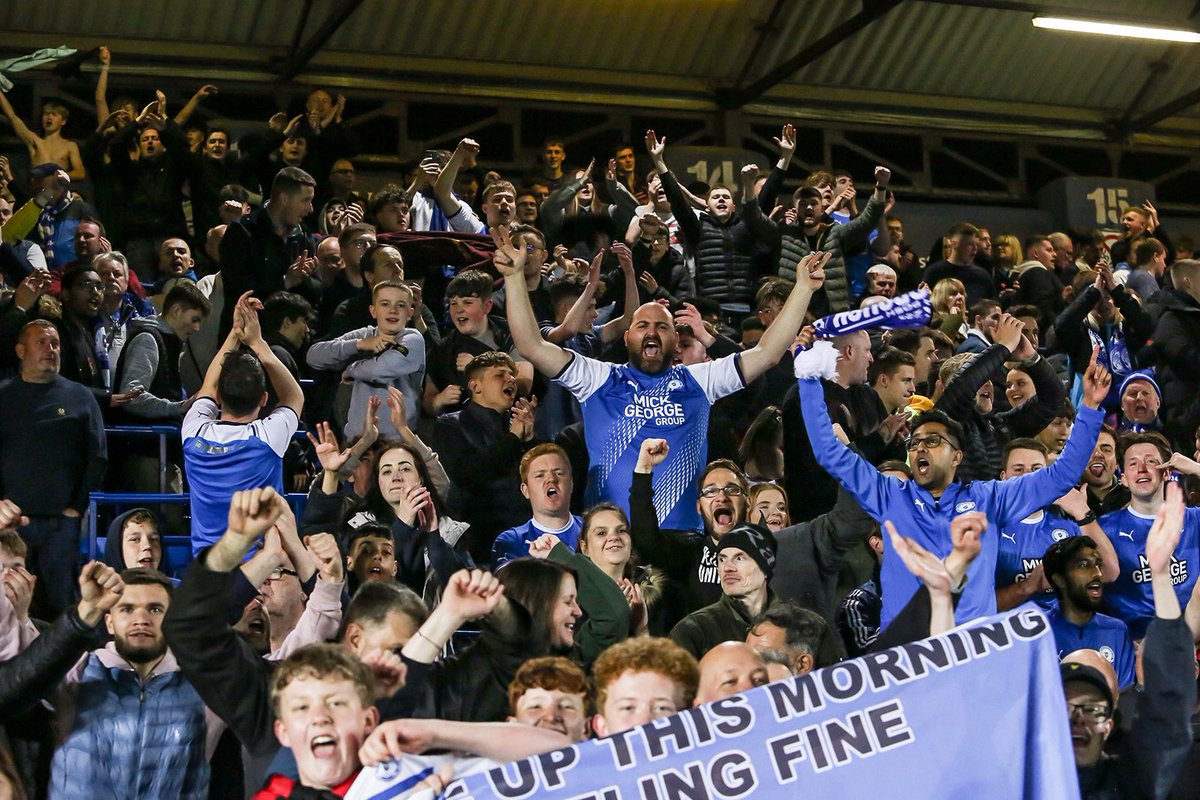 Need everybody in the terrace and as many people in other stands joining in with chants today need to be loud .. it’s gonna be a tough game let’s drive the boys through .. remember there is a 73rd minute clap today for life time Wycombe fan - RIP 💙🕊️ - #pufc
