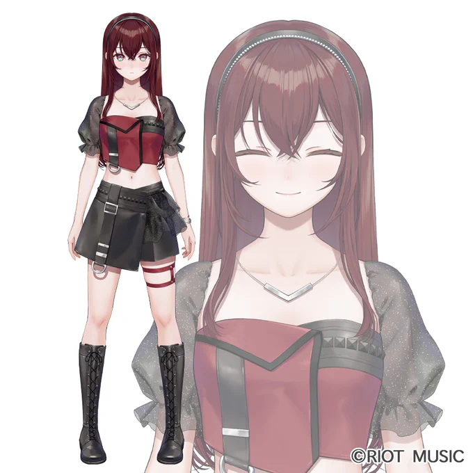 改めまして、RIOT MUSIC『BlitzWing』所属の蜜乃木ジルちゃん()を仕立てさせていただきました!