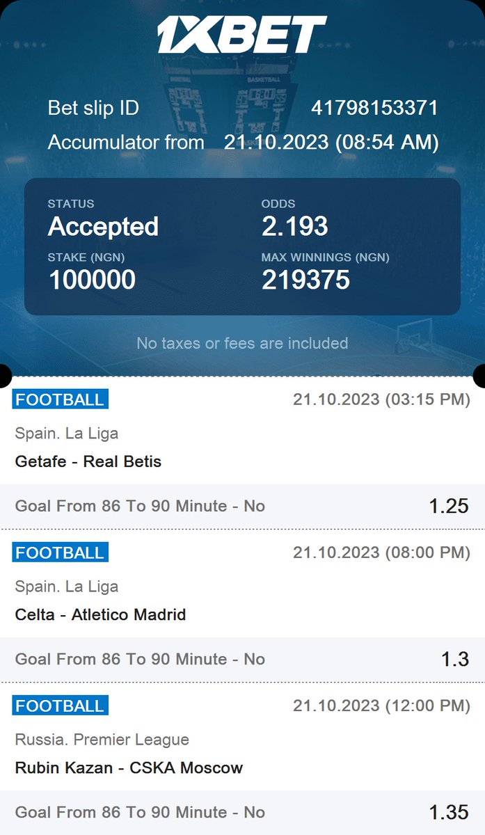 Okechukwu_odd's tweet photo. 2 odd 1xbet 

Code krrzb

Register and stake here

👇https://t.co/y1x2nQjIzS

Promo code TOXICPUNTER https://t.co/tKKAZYKkfF