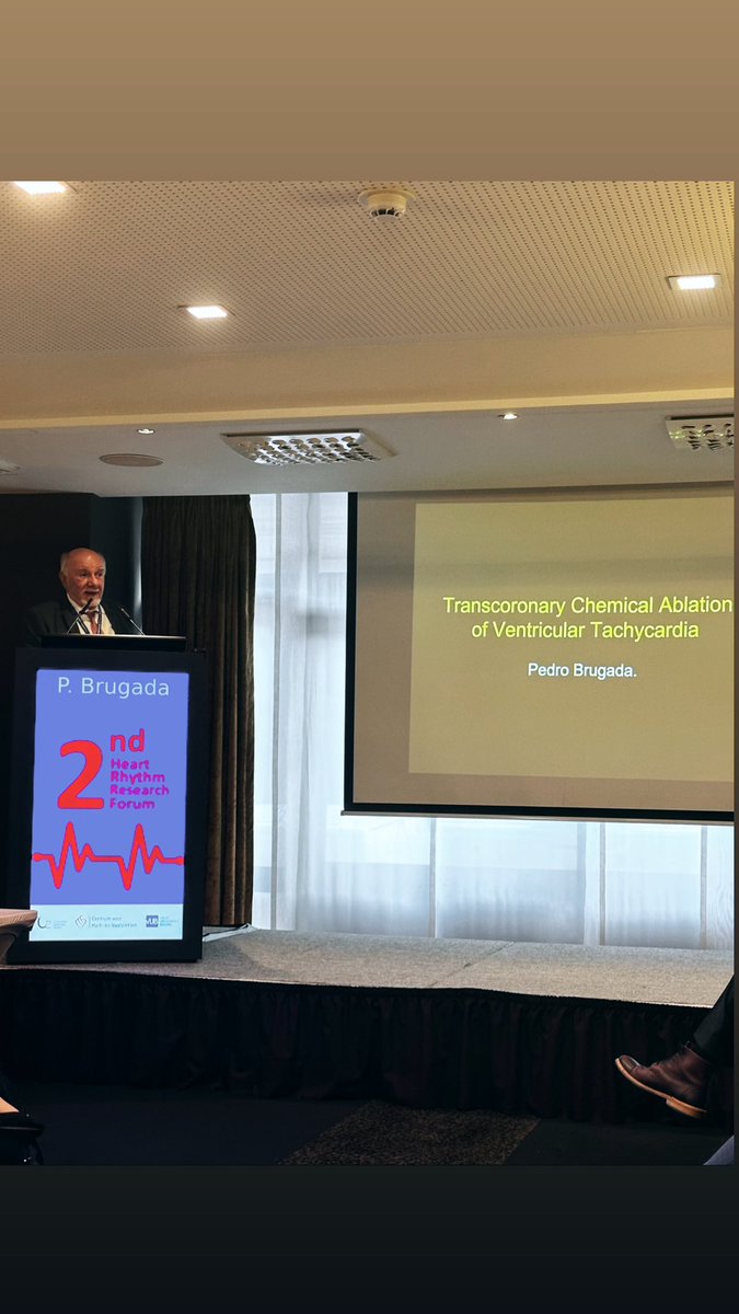 IDoundoulakis's tweet photo. 2nd Heart Rhythm Research Forum has just kicked off! Full house for prof. dr. Pedro Brugada!
@deasnostos @HRMCBrussel @dogi84md @LuigipannoneM @cespon_maria @LMarcon111 @GiampaoloVetta @kz_nakasone @AlviseDelMonte https://t.co/ArT3Dqay2X