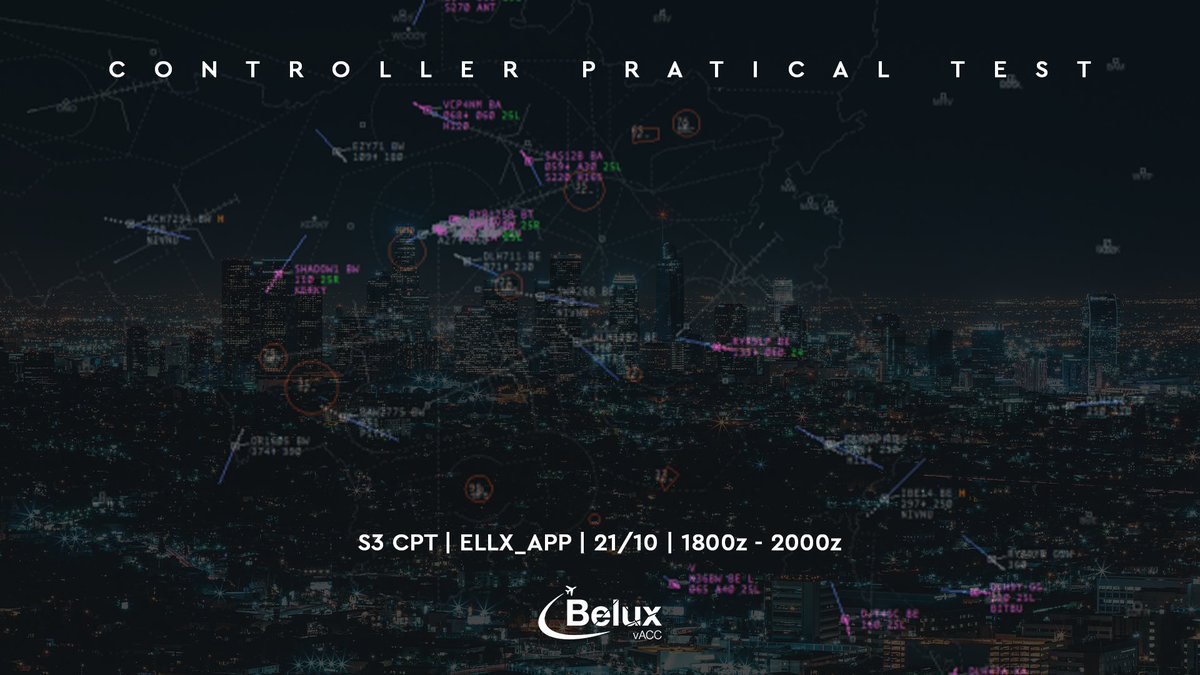 Join us this evening between 18z-20z and help one of our controllers on his S3 CPT on ELLX_APP!