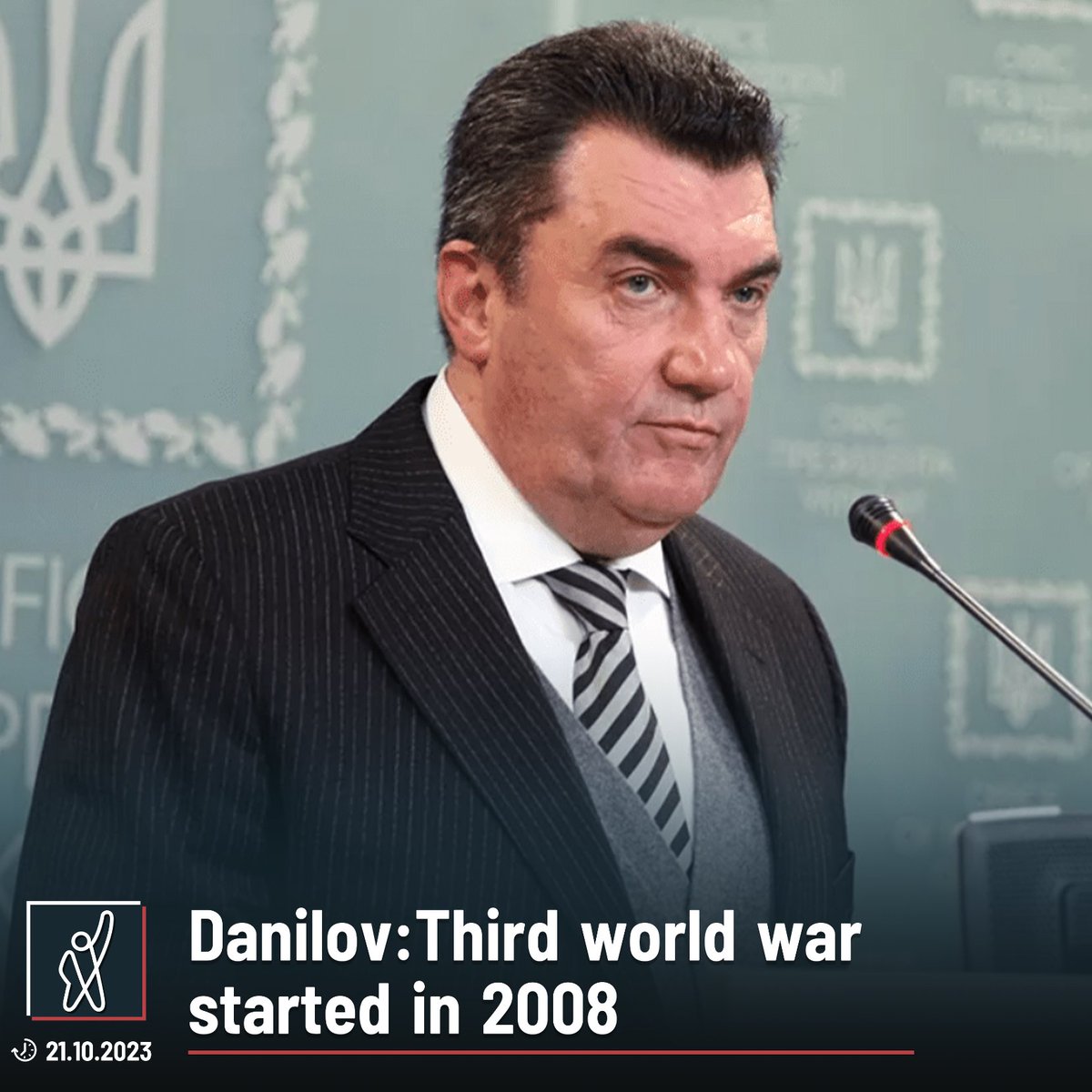 'The third world war started in 2008, when the Russian Federation attacked Georgia and occupied part of its territory. Then it was February 2014. […] Now it has entered an active phase. It went into a hot phase on the 24th of 2024 February and what is happening now in the…