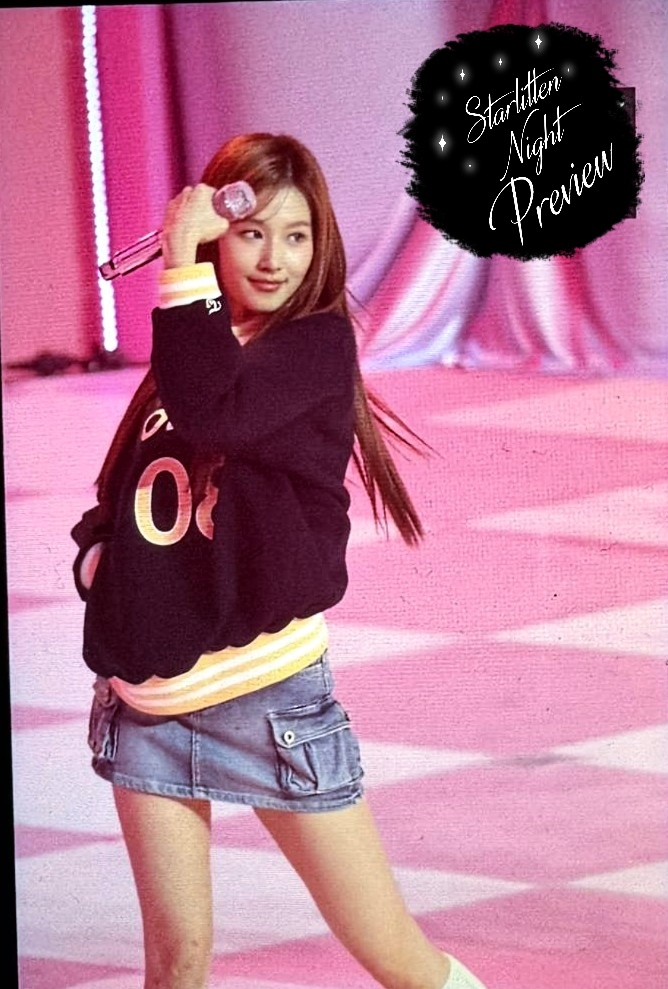 StarlittenNight's tweet photo. 231021 - ONCE AGAIN Fanmeeting Preview 

💪🏻

@JYPETWICE
#TWICE #SANA 
#트와이스 #사나 
#サナ #とにかく可愛い湊崎 https://t.co/5qnAg8cUys