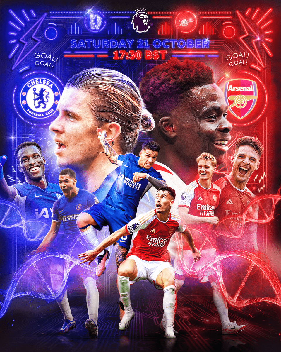 premierleague's tweet photo. Chelsea v Arsenal.

New eras, same rivalry. https://t.co/sn5phOAkAc