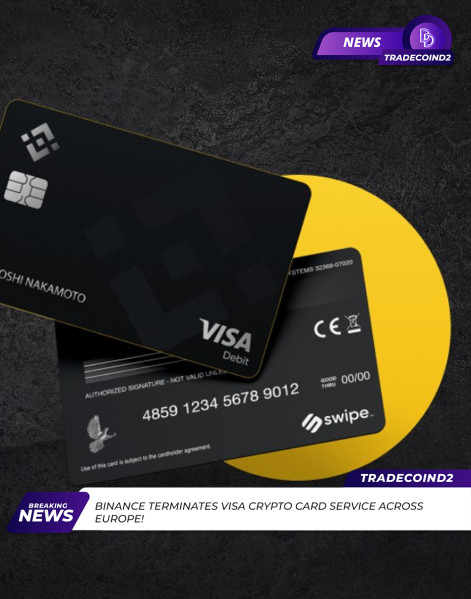 TradeCoinD2's tweet photo. Crypto News

Trade Coin D2 10/21/23
$BTC 29.542/ $ETH 1.601
@TradeCoinD2
@CryptoNewsD2

Binance terminates Visa crypto card service across Europe

#CryptoNews #CryptoGems #TradeCoin #cryptocurrency #Crypto #Arbitrum #tradecoind2