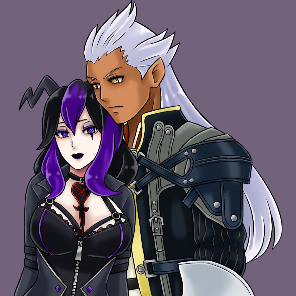 SkyMaiden16's tweet photo. 30 DAY OTP CHALLENGE (OC-TOBER EDITION)
DAY 21 - Ansem x Amber
Dedicated to @koroblynx
#KH #KingdomHearts #KHOC #OriginalCharacter #OC #AnsemSoD #SeekerOfDarkness #AnsemSeekerOfDarkness #Ansem #KingdomHeartsAnsem #KHAnsem #Amber #KHAmber #KingdomHeartsAmber #Heartless #OC_tober https://t.co/xXxi0LUXOV