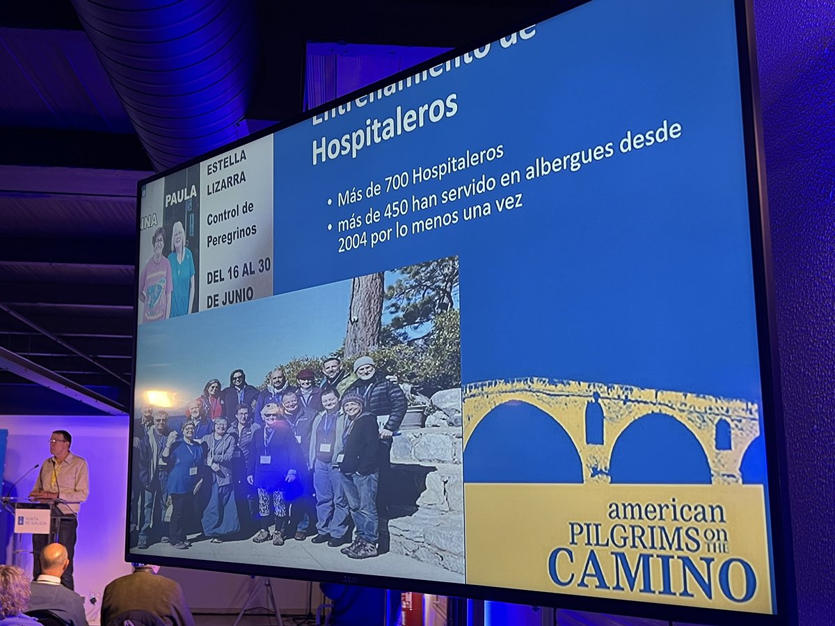 Federacion_CS's tweet image. Continuamos con el 𝗜𝗜 𝗘𝗠 𝗱𝗲 𝗔𝘀𝗼𝗰𝗶𝗮𝗰𝗶𝗼𝗻𝗲𝘀 𝗱𝗲 𝗔𝗺𝗶𝗴𝗼𝘀 𝗱𝗲𝗹 𝗖𝗮𝗺𝗶𝗻𝗼 𝗱𝗲 𝗦𝗮𝗻𝘁𝗶𝗮𝗴𝗼 

Continuamos con mesas redondas, presentaciones, proyecciones, y la convivencia entre las 140 asociaciones del mundo 🌎
#IIEM #EncuentroMundial #asociaciones