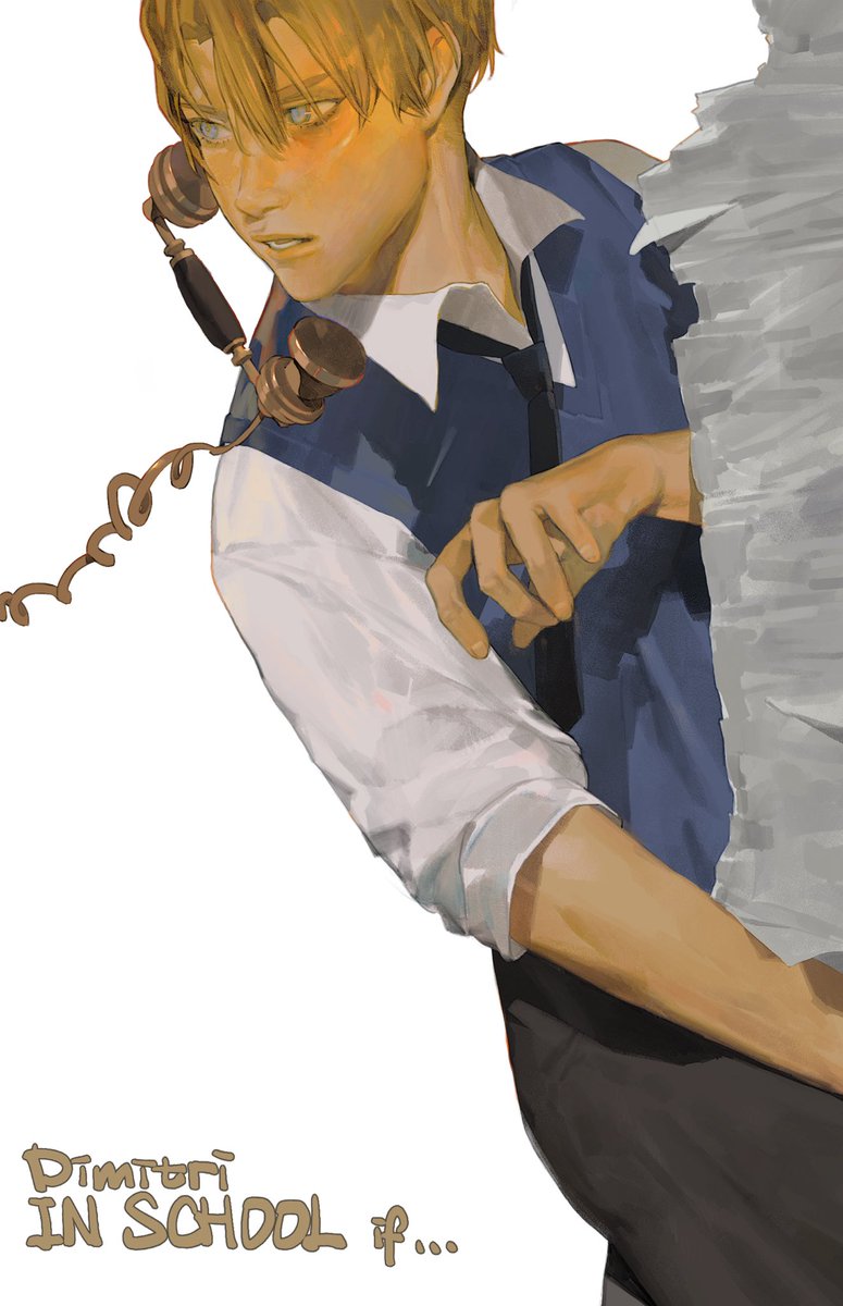 dxe0910's tweet photo. #FE3H  #FireEmblem #Dimitri 
chairman student！Dimitri
🎨
和朋友口嗨了一晚上学生会主席猪，，，马不停蹄地画了。。 https://t.co/CPPyzMiBRC