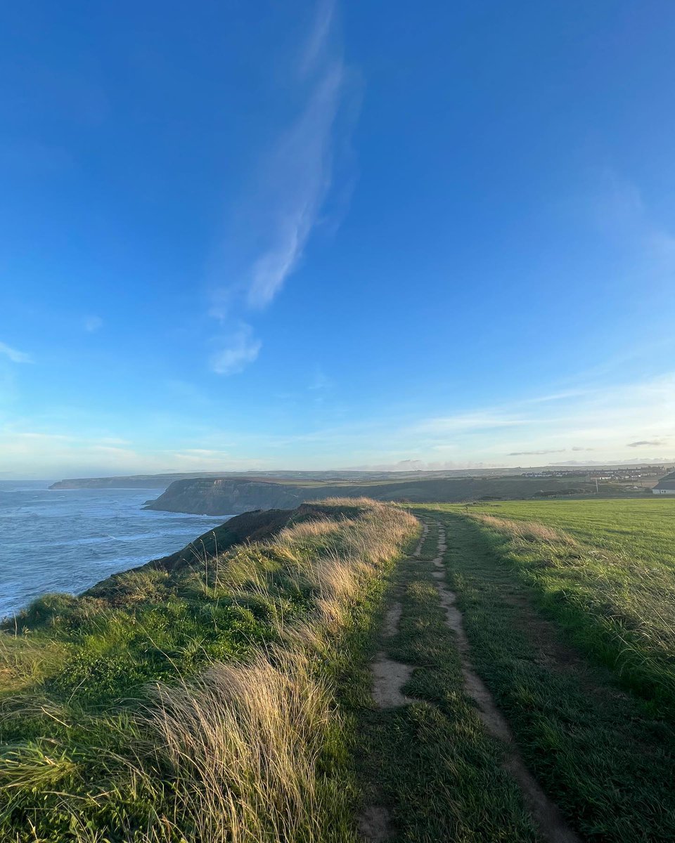 Lovely views from the Cleveland Way 👣 

This trail is so varied, it ventures through villages, across moorland and along the coastline.

📷 : @us_bythesea 

#NorthYorkMoors #NationalPark #TheClevelandWay #Coastline