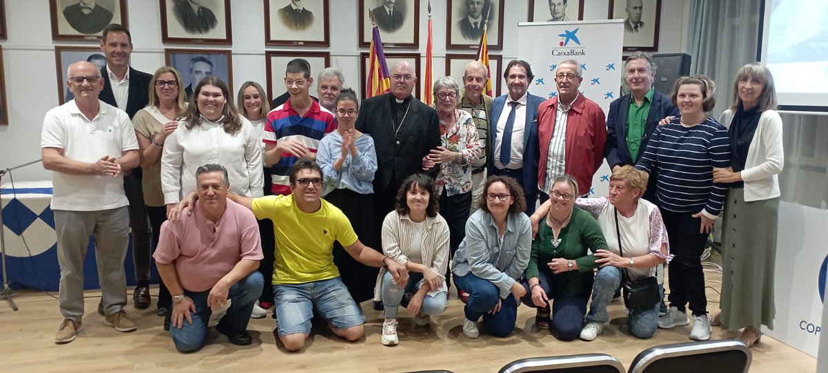 CopeMenorca's tweet photo. Premi  Cooperació 2023 al CLUB VIDALBA
Menció Honorífica Premi Cooperació 2023  a la Pastoral Penitenciària de Menorca
@CopeMenorca @caixabank @FundlaCaixa @bisbatmenorca @FundacioMenorca @ajsantlluis https://t.co/VPlqezPRmf