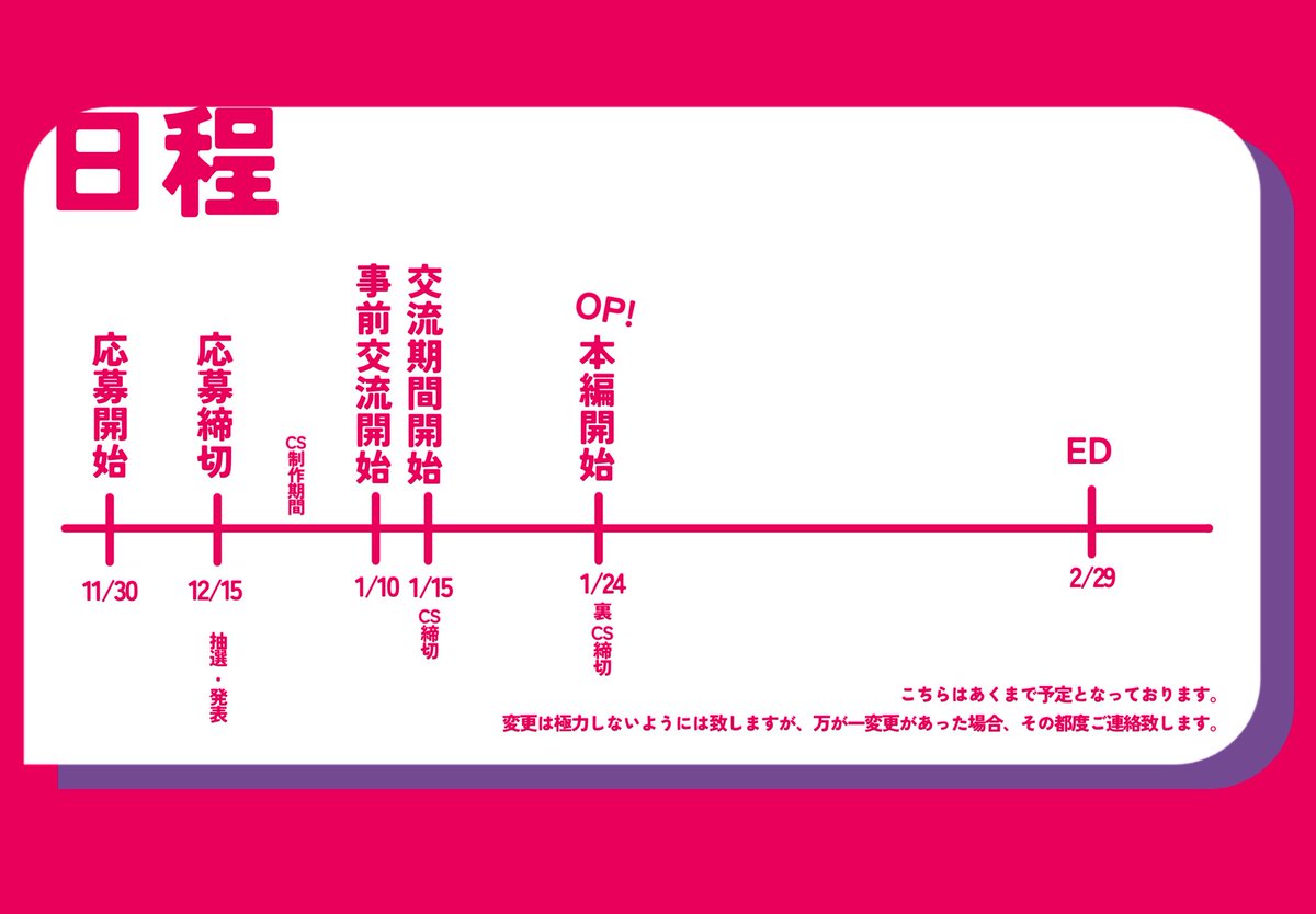 kokomasu_'s tweet photo. ♡⸝⸝ 一次創作なりきりロスト企画

             『ココルマスコット』

        ロスト×育成×フリーキル

𓐄 𓐄 𓐄 𓐄 𓐄 𓐄 𓐄 𓐄 𓐄 𓐄 𓐄 𓐄 𓐄 𓐄 𓐄 𓐄 𓐄 𓐄

15RT達成で始動致します。 https://t.co/kChNRv8Gia