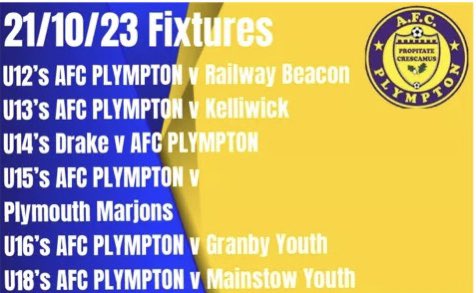 With only a couple of fixtures surviving the weeks down pours, we wish the best of luck to both our under 13’s and our Under 18’s  #afcplympton #plympton #plymouth #djm #football #england #youthfootball #youthfootballtraining #youthfootballl #plymouthargyle #plymouthfootball