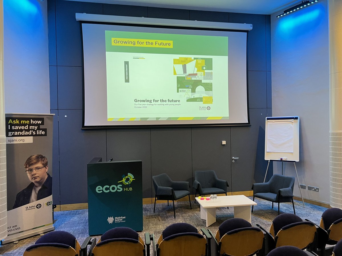 Andrew_Kerr90's tweet photo. All ready for our @SJA_NI Focus on Youth conference today. Looking forward to being joined by over 70 Youth Team Volunteers from across Northern Ireland and our guest speakers. #volunteering #sjaniyouth https://t.co/OeQDDLG7gv