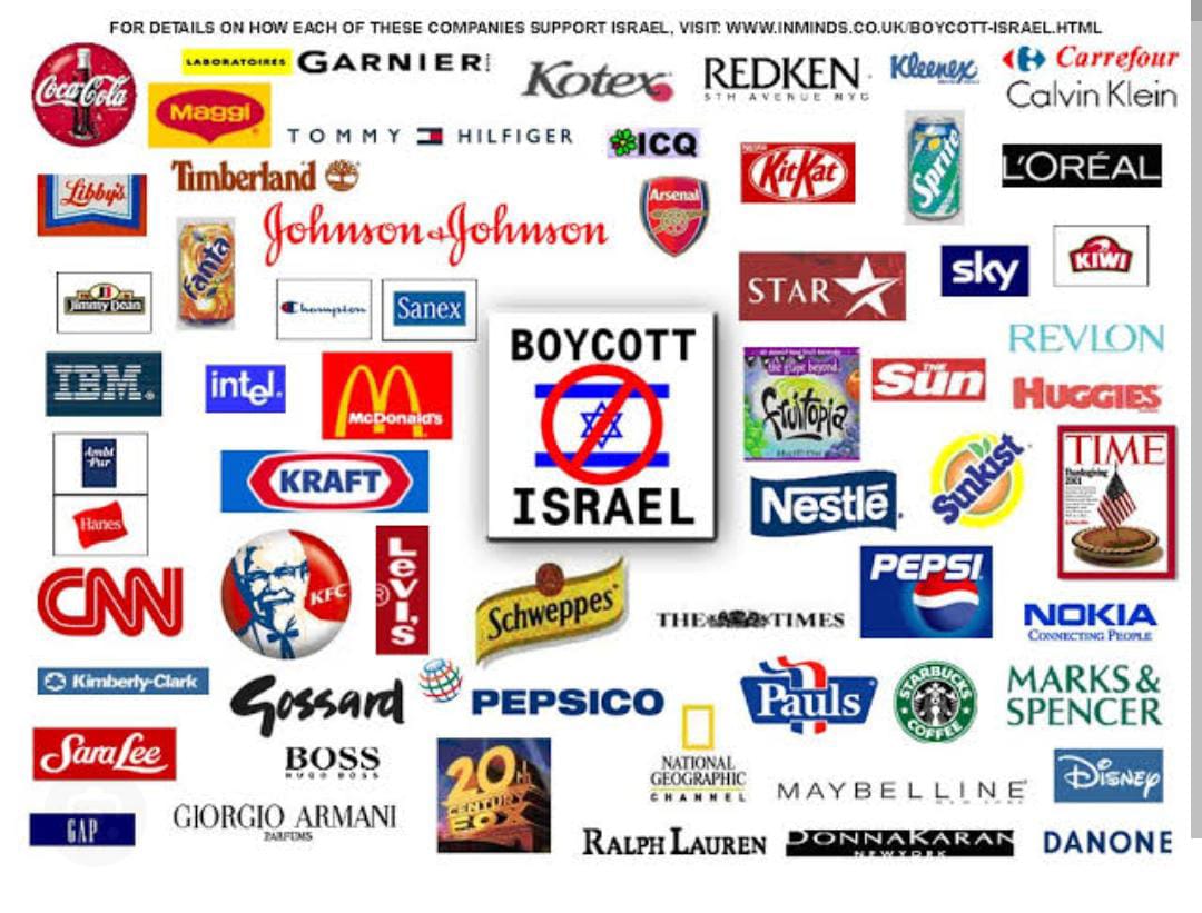 arshadali941's tweet photo. #Boycott #Israel #products https://t.co/VMAnLlmOZK