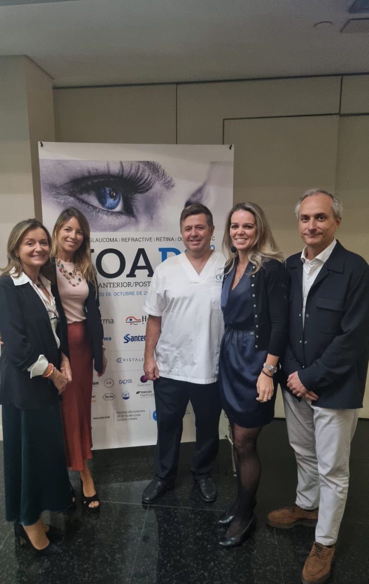 OftalmoMacarena's tweet photo. Nuestras compañeras @mariagessa e @irelimpio participan en el Congreso #NewsOnAnteriorandPosteriorSegment #NOAPS2023 organizado en #Valencia por @SalvaGDoft et al. Interesantes ponencias sobre #Neoring en #QPP &amp; #DALK ➕ Cirugía vítreo-retiniana infantil, respectivamente. ⤵️⤵️ https://t.co/a46owjXOYD