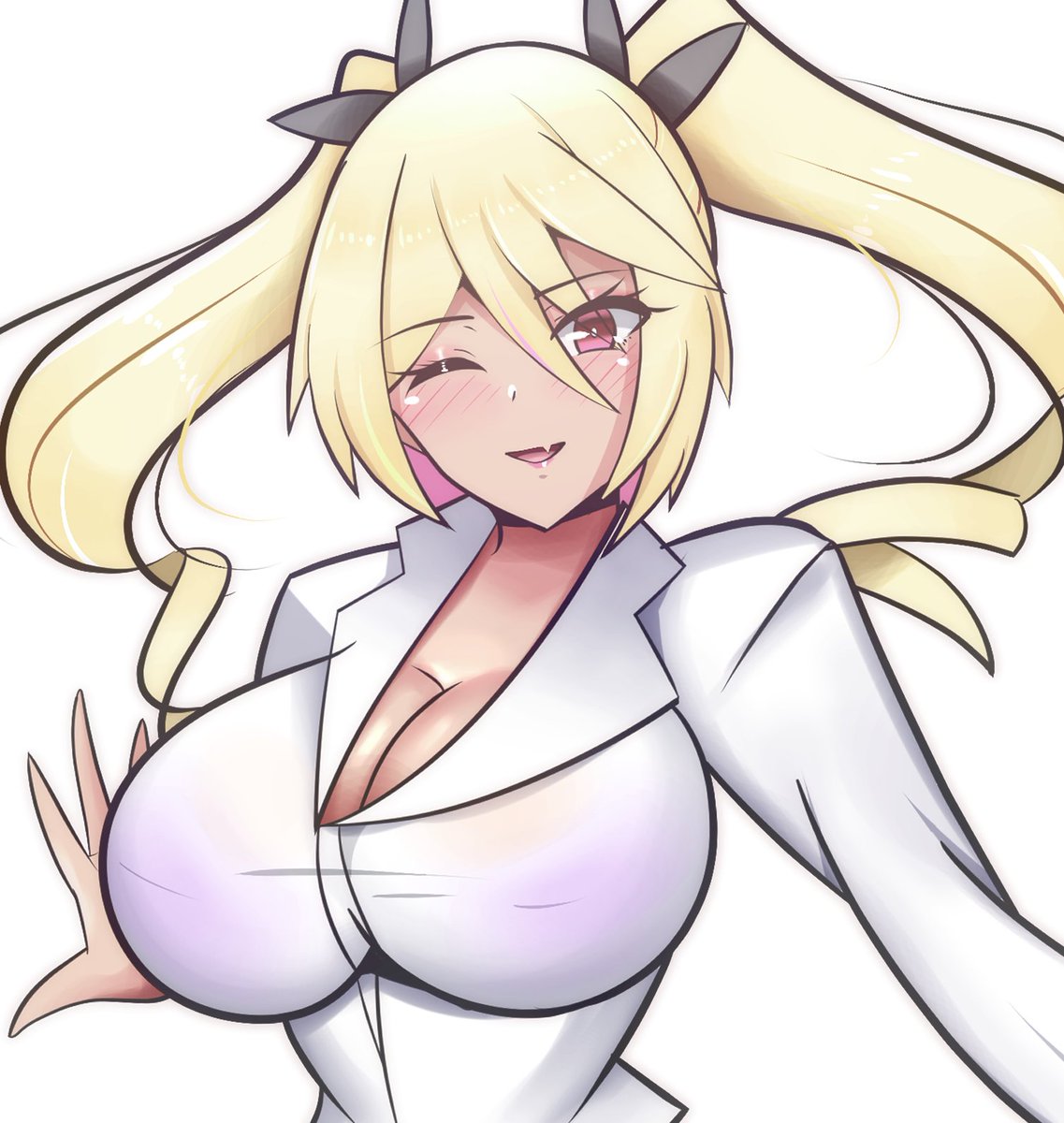 用途不明の謎のギャルちゃんを描きました(2枚目は再掲 