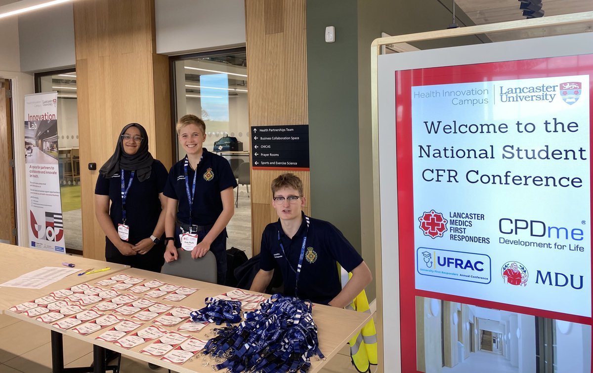 Lancaster Medics CFR tweet media