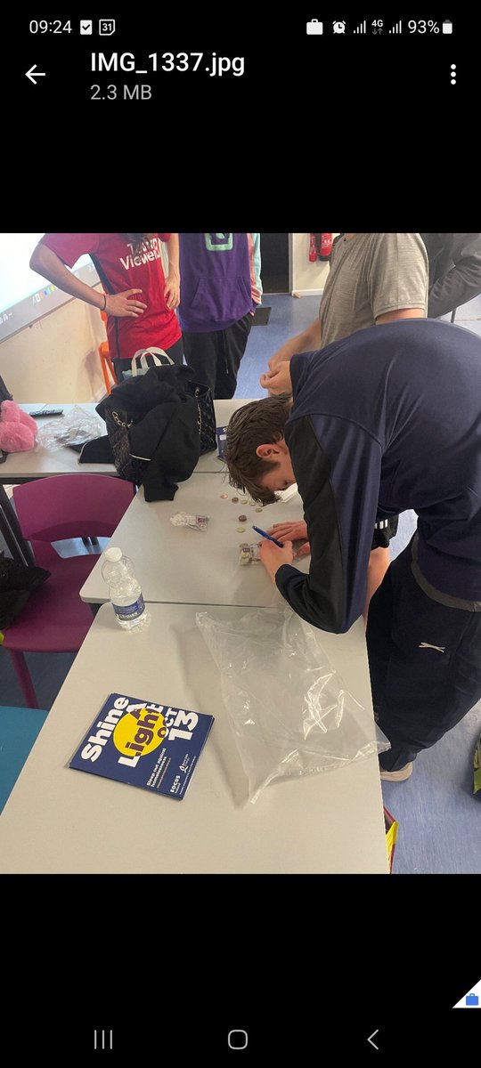 BelmayneEtss's tweet photo. #StandingProud so so proud of the students and staff who slept in the school last night in aid of @FocusIreland #ShineALight €1100 raised 👏 👏👏 Thanks to @dominos for the free pizza and to staff Dermot, Claire and Rachel. #FutureisSafe https://t.co/6LOSfvyi3h