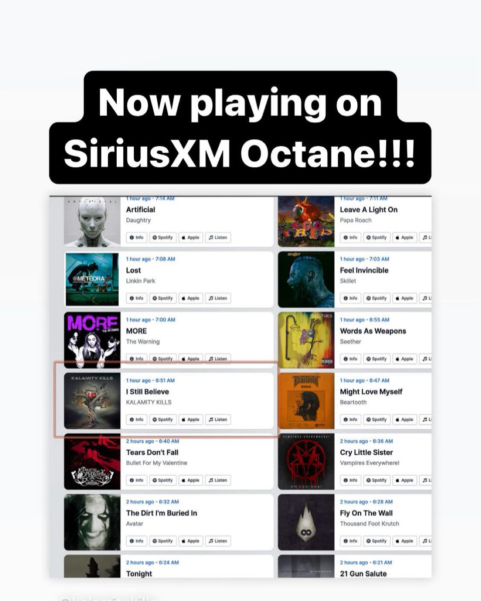 Unbelievably grateful to @SXMOctane right now!