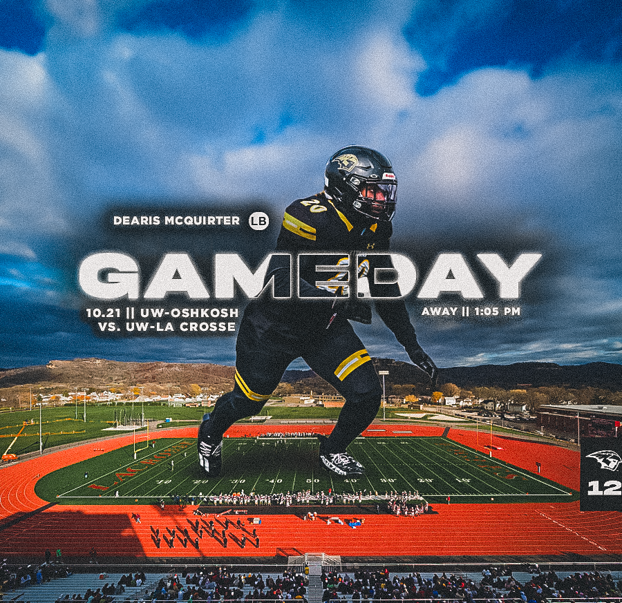 UWOFootball's tweet photo. Another Saturday, another ๐ง๐ถ๐๐ฎ๐ป ๐๐ผ๐ผ๐๐ฏ๐ฎ๐น๐น ๐๐ฎ๐บ๐ฒ๐ฑ๐ฎ๐!
๐Veterans Memorial Field Sports Complex
๐ vs. UW-La Crosse
โฐ 1:05 PM CNT
#GoldStandard | ๐ญ๐ฎ https://t.co/H2PagzmUMm