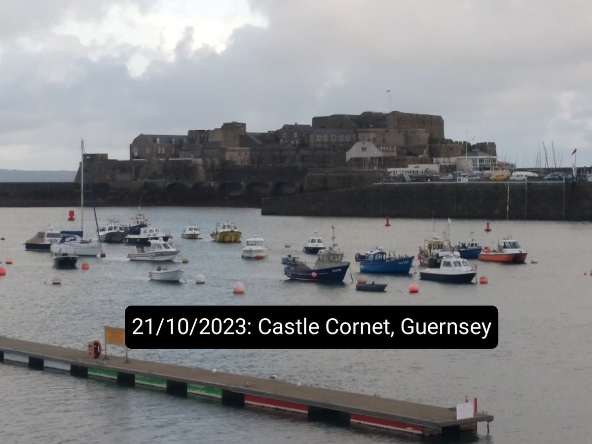 coiseachd's tweet photo. 21/10/2023: It's wet, wild &amp; windy in Guernsey. Hugo Victors house (author of The Hunchback of Nortre-Dame &amp; Les Miserables) which is next door to our hotel is closed for refurbishment. Trip out to Pembroke Bay but couldn't walk the coast because of the mist, rain &amp; winds. https://t.co/JRrpUk2XfR