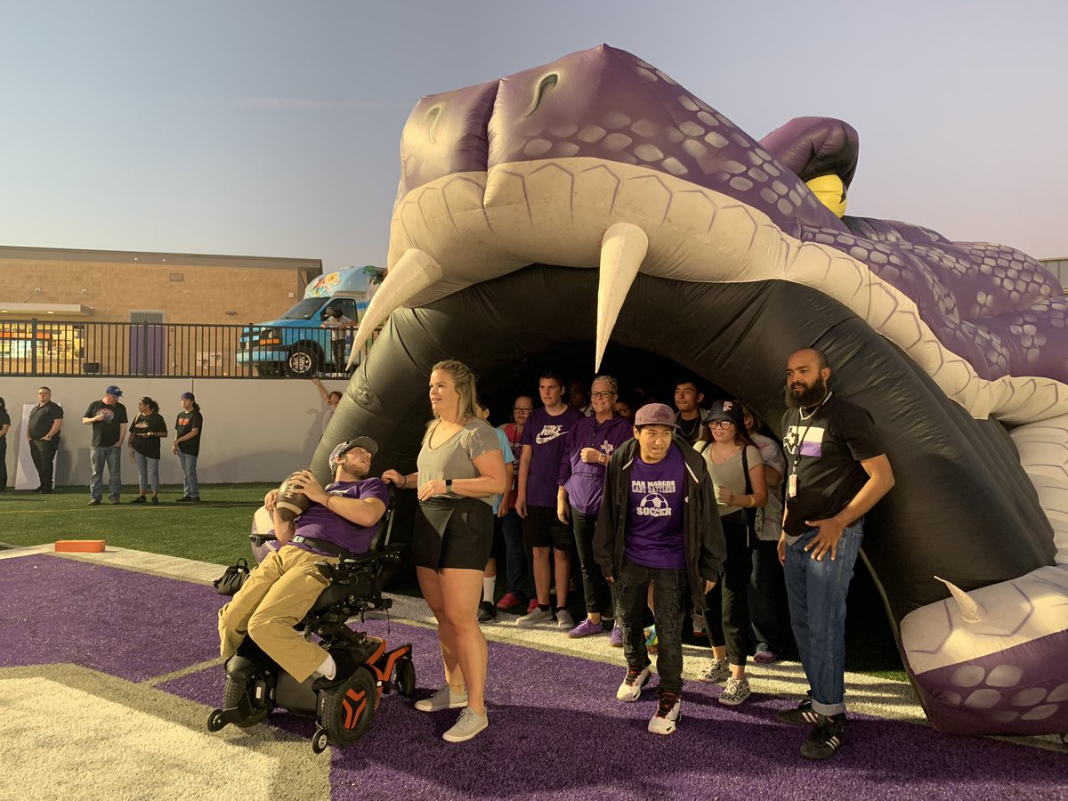 A great night celebrating Down Syndrome awareness month at the Rattler football game. Proud to honor our students, parents, and staff. All students matter! #DownSyndrome #inclusion #community #collaboration <a href="/SanMarcosCISD/">San Marcos CISD</a>