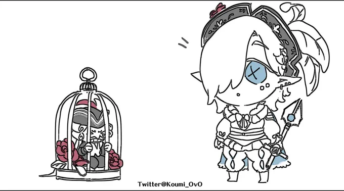 🎻⌛️-The imprisoned princess囚われの姫🌹