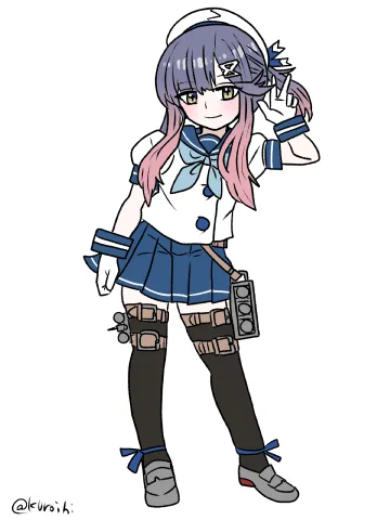 #艦これ版深夜の真剣お絵描き60分一本勝負 #艦これ版真剣お絵描き60分一本勝負_20231021 