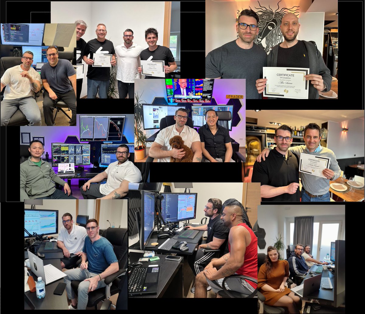 🚀 Our Trading Academy in San Marino has witnessed incredible transformations among our traders. What I have seen after they came here, is that they all raised their level of confidence becoming more consistent by correcting the errors they were doing.
A big change in their